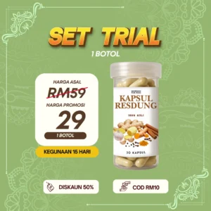 Kapsul Resdung-Set Trial