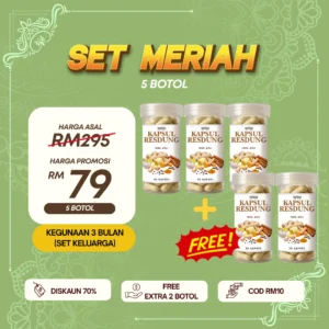 Kapsul Resdung-Set Meriah