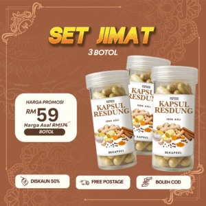 Kapsul Resdung-Set Jimat