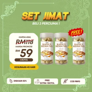 Kapsul Resdung-Set Jimat